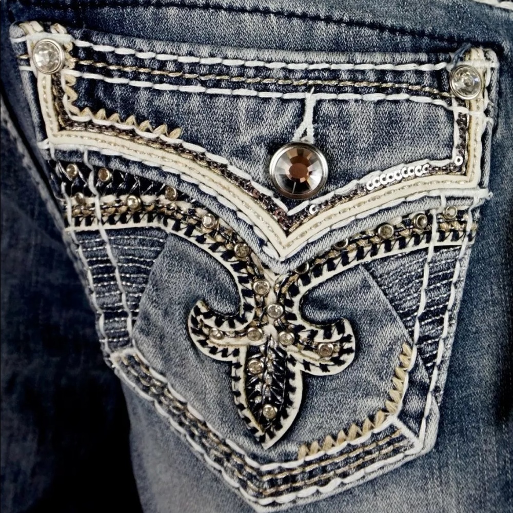 Rock Revival Easy Skinny Stretch Womens Jeans - Picture 5 of 8